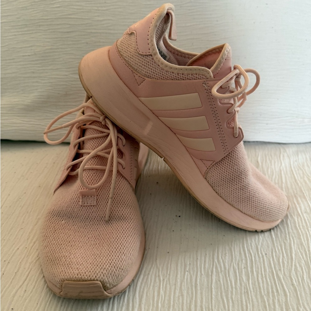 Adidas kids Soft Pink Sneakers